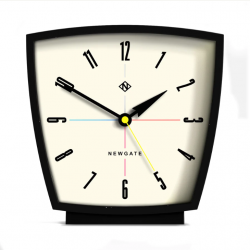 Newgate Odyssey Mantel Clock Black NGMAN/ODY220K