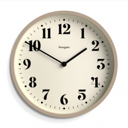 Newgate Number Four Wall Clock Matte Stone NGNUMFOU240ST