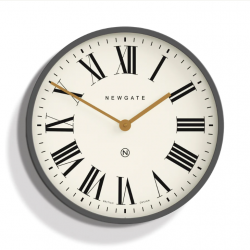 Newgate Mr Butler Wall Clock Moonstone Grey NGPUT538BGY