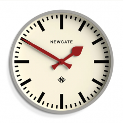 Newgate Universal Wall Clock Railway Dial Grey NGUNIV390OGY