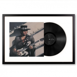 Framed Stevie Ray Vaughan Texas Food Vinyl Album Art SM-88985375421-FD