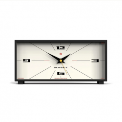Newgate Thunderbird Mantel Clock Neutral Rocket Dial NGMAN/THUN201CK