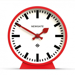 Newgate Railway Mantel Clock Fire Engine Red NGMMAN390FER
