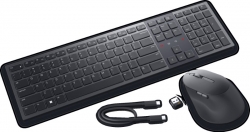 DELL KM900 RECHARGEABLE PREMIER COLLABORATION KEYBOARD & MOUSE COMBO, 3YR 580-BBHS