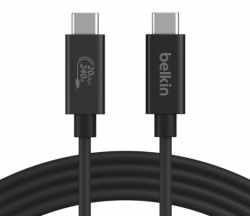 BELKIN CONNECTUSB4 240W, 20GBPS 2M CABLE INZ004BT2MBK
