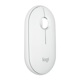 LOGITECH PEBBLE MOUSE 2 M350S BLUETOOTH, MULTI DEVICE, TONAL WHITE, 1YR 910-006986
