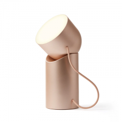 Lexon Orbe Portable Led Lamp With Moving Head - Gold LD-LH88D