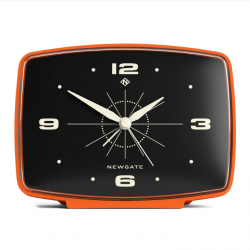 Newgate Brooklyn Alarm Clock - Orange NM-ALM/BRO36PO