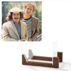 Simon & Garfunkel Greatest Hits Vinyl Album & Crosley Record Storage Display Stand SM-19075817661-BS