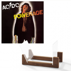 Ac/Dc Powerage Vinyl Album & Crosley Record Storage Display Stand SM-5107621-BS