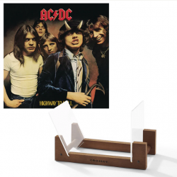Ac/Dc Highway To Hell Vinyl Album & Crosley Record Storage Display Stand SM-5107641-BS