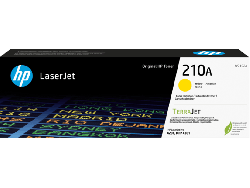 HP 210A YELLOW TONER - APPROX 1.8K PAGES - 4201,4301 MODELS W2102A