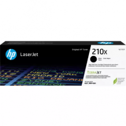 HP 210X Original High Yield Laser Toner Cartridge - Black Pack W2100X