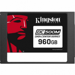 Kingston DC600M 960 GB Solid State Drive - 2.5" Internal - SATA (SATA/600) - Mixed Use - Server Device Supported - 1 DWPD - 1752 TB TBW - 560 MB/s Maximum Read Transfer Rate - 256-bit AES Encryption Standard - Bulk SEDC600M/960G