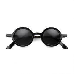 London Mole Moley Sunglasses Gloss Black / Black LM-SMOL-GK-K