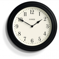 Newgate Jones Supper Club Clock Black NGJSUP144K