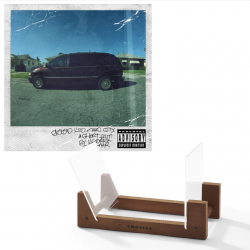 Kendrick Lamar Good Kid, M.A.A.D City - Double Vinyl Album & Crosley Record Storage Display Stand UM-3719226-BS