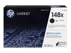 HP 148X BLACK TONER - HIGH YIELD. APPROX 9.5K PAGES - FOR 4001, 4101 SERIES PRINTERS W1480X