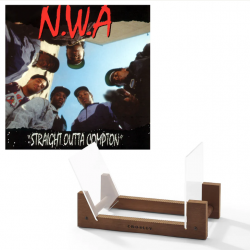 N.W.A. Straight Outta Compton - Vinyl Album & Crosley Record Storage Display Stand UM-5346995-BS
