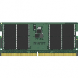 Kingston RAM Module for Notebook - 32 GB - DDR5 5200/PC5-41600 DDR5 SDRAM - 5200 MHz Dual-rank Memory - CL42 - 1.10 V - Non-ECC - Unbuffered - 262-pin - SoDIMM KCP552SD8-32