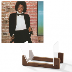 Michael Jackson Off The Wall Vinyl Album & Crosley Record Storage Display Stand SM-88875189421-BS