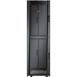 APC Schneider Electric NetShelter SX 42U Floor Standing Rack Cabinet - 482.60 mm Rack Width - Black - 1022.73 kg Dynamic/Rolling Weight Capacity - 1363.64 kg Static/Stationary Weight Capacity AR3200