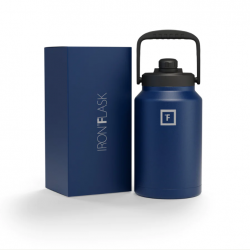 Iron Flask Bottle with Spout Lid, Twilight Blue - 128oz/3800ml IRO-FGS-A017-01-AB1US