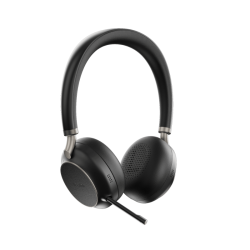 YEALINK WIRELESS (BH76) MS ANC STEREO HEADSET + BT51 USB-A DONGLE,QI CHARGING,BLACK,USB-C BH76-TEAMS-BLACK-USB-C