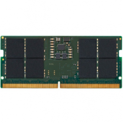 Kingston RAM Module for Notebook - 16 GB - DDR5-5600/PC5-44800 DDR5 SDRAM - 5600 MHz Single-rank Memory - CL46 - 1.10 V - Non-ECC - Unbuffered - 262-pin - SoDIMM KCP556SS8-16