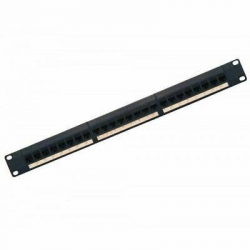 CERTECH 24 PORT 19" CAT6 UTP PATCH PANEL 110 TERMINATION 1YR PP24C6