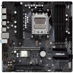 ASRock B650M PG LIGHTNING WIFI Gaming Desktop Motherboard - AMD B650 Chipset - Socket AM5 - Micro ATX - Ryzen 7 Processor Supported - 192 GB DDR5 SDRAM Maximum RAM - DIMM, UDIMM - 4 x Memory Slots - Gigabit Ethernet - IEEE 802.11 a/b/g/n/ac/ax - HDMI  B65