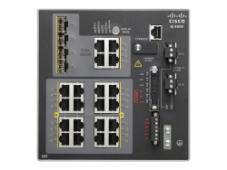 IE4000 switch with 16 FE Copper and 4 GE combo uplink ports IE-4000-16T4G-E