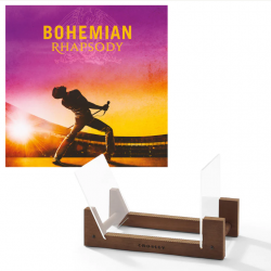 Queen - Bohemian Rhapsody - Double Vinyl Album & Crosley Record Storage Display Stand UM-6798872-BS