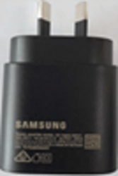SAMSUNG 25W USB-C TO C TRAVEL ADAPTER, NON-RETAIL PACK, BLACK, 1YR GP-PTU021SOABA