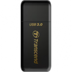 Transcend RDF5 Flash Reader - USB 3.0 - External - SDXC, SDHC, microSDXC, microSDHC, microSD, SD, TransFlash TS-RDF5K