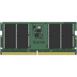 Kingston ValueRAM RAM Module for Notebook - 32 GB - DDR5-5200/PC5-41600 DDR5 SDRAM - 5200 MHz Dual-rank Memory - CL42 - 1.10 V - Non-ECC - Unbuffered - 262-pin - SoDIMM KVR52S42BD8-32