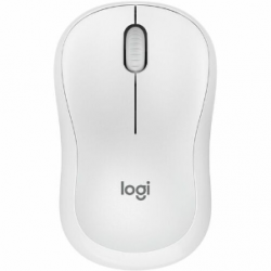 Logitech Silent M240 Mouse - Bluetooth - Optical - 3 Button(s) - 1 Programmable Button(s) - Off White - Wireless - 4000 dpi - Scroll Wheel - Small/Medium Hand/Palm Size 910-007123