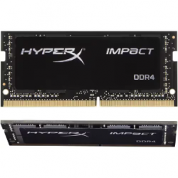 Kingston HyperX FURY Impact RAM Module for Notebook - 64 GB (2 x 32GB) - DDR4-3200/PC4-25600 DDR4 SDRAM - 3200 MHz - CL20 - 1.20 V - 260-pin - SoDIMM - Lifetime Warranty KF432S20IBK2/64