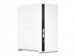 QNAP 2-BAY NAS (NO DISK), ARM QC 2.0GHz, 2GB, GbE(2), USB(3), TWR, 2YR WTY TS-233