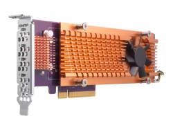 QNAP QM2-4P-384 QUAD M.2 2280/22110 PCIE SSD EXPANSION CARD (PCIE GEN3X4) QM2-4P-384