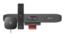 POLY HP POLY R30 USB VIDEO CONFERENCING BAR W/ BT REMOTE & HP USB-C DOCK - R30 BYOD KIT W/HP PC 9U3S9AA