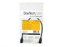 STARTECH CABLE - 0.3M ROUND SATA CABLE - 6GBS SATRD30CM