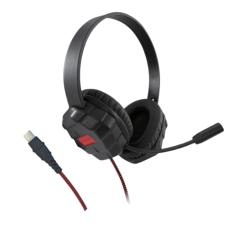 Shintaro Rugged Kids Headsets with Mic, Enhanced USB-C One Piece Mo, Twistable Headband, Adjustable, 40mm Driver for Smartphones, Tablets, and PC SH-130V2