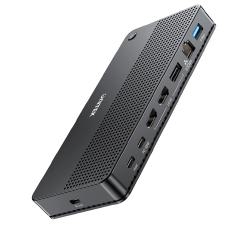 Unitek 13-in-1 USB-C, 8K Universal Docking Station, 30Hz,  2 x HDMI 2.1 + 1 x DP 2.0, 100W, Black D1104A01