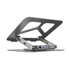 Unitek USB-C, 4K Laptop Docking Station, 30Hz, USB3.0 x2, HDMI2.0, Gigabit Ethernet, 100W, Grey D1109A