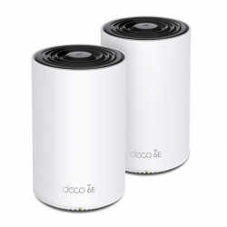 TP-LINK DECO AXE5400 WI-FI 6E TRI-BAND MESH SYSTEM, GbE(3), 2-PACK, 3YR DECO-XE75-2PK