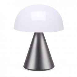 Lexon Mina L Large Portable Led Lamp - Gunmetal LD-LH65MX