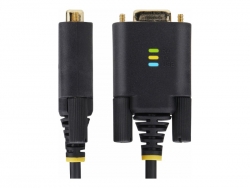 STARTECH 1M USB TO SERIAL ADAPTER CABLE, COM RETENTION, FTDI, RS232, CHANGEABLE SCREWS/NUT 1P3FFCB-USB-SERIAL