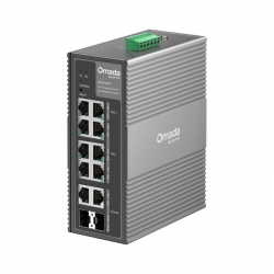 TP-LINK OMADA 10-PRT INDUS MANAGED GIGABIT SWITCH, GbE POE++(2)/POE+(2), SFP(2), 65W, 5YR IES210GPP