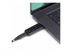 STARTECH USB-C POWER TESTER, Bi-DIRECTIONAL DIGITAL VOLTAGE/CURRENT, 2YR USBC-PWRTESTER